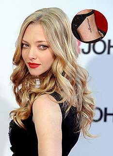 Amanda Seyfried's Foot Tattoo