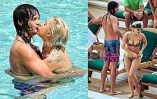 Pictures of Lady Gaga in Her Bikini Kissing Boyfriend Luc Carl