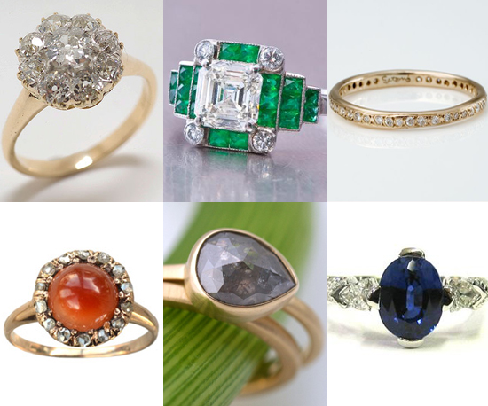 Photos of 15 Ultra Special, Nontraditional Engagement Rings