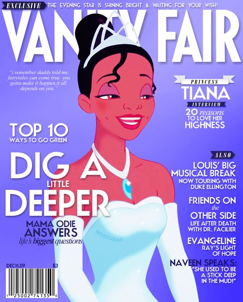 Magazine Cover Tiana