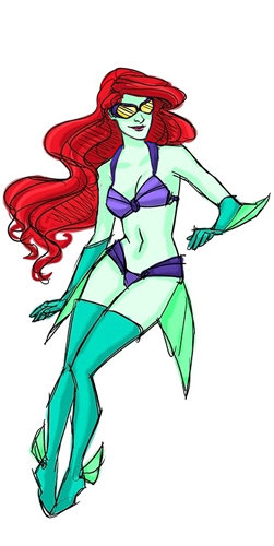 Superhero Ariel