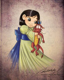 Child Princess Mulan