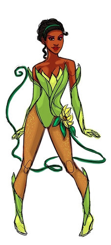 Superhero Tiana