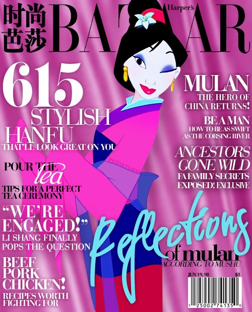 Magazine Cover Mulan