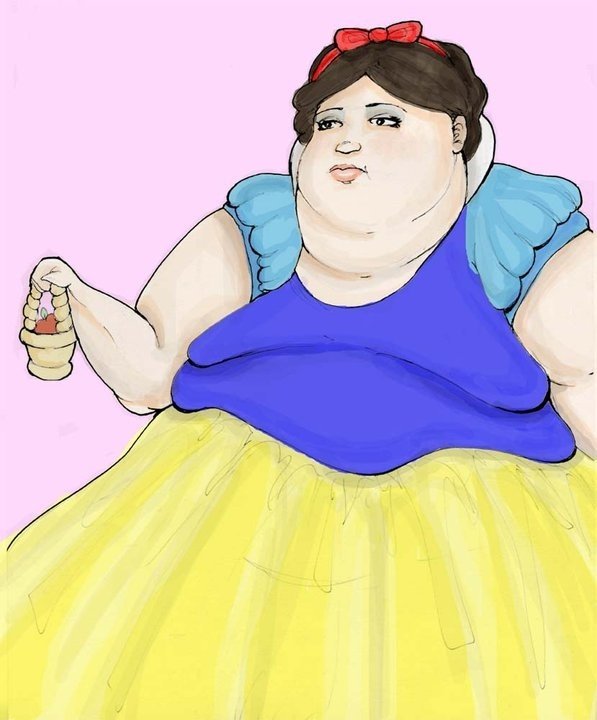 Obese Snow White