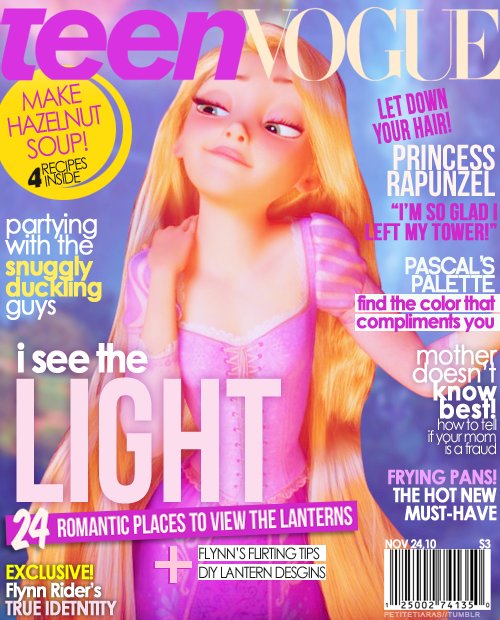 Magazine Cover Rapunzel