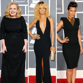 Red Carpet Dress Pictures at Grammy Awards 2012