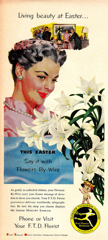 This Easter, say it with flowers.
