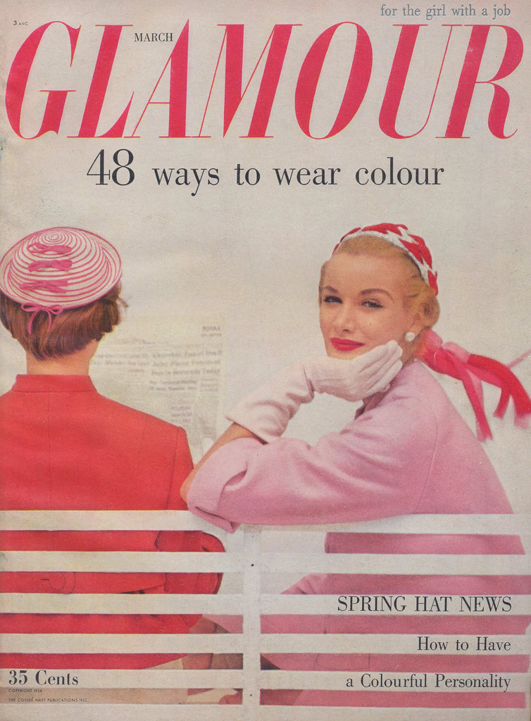 Glamour: "for the girl with a job."
