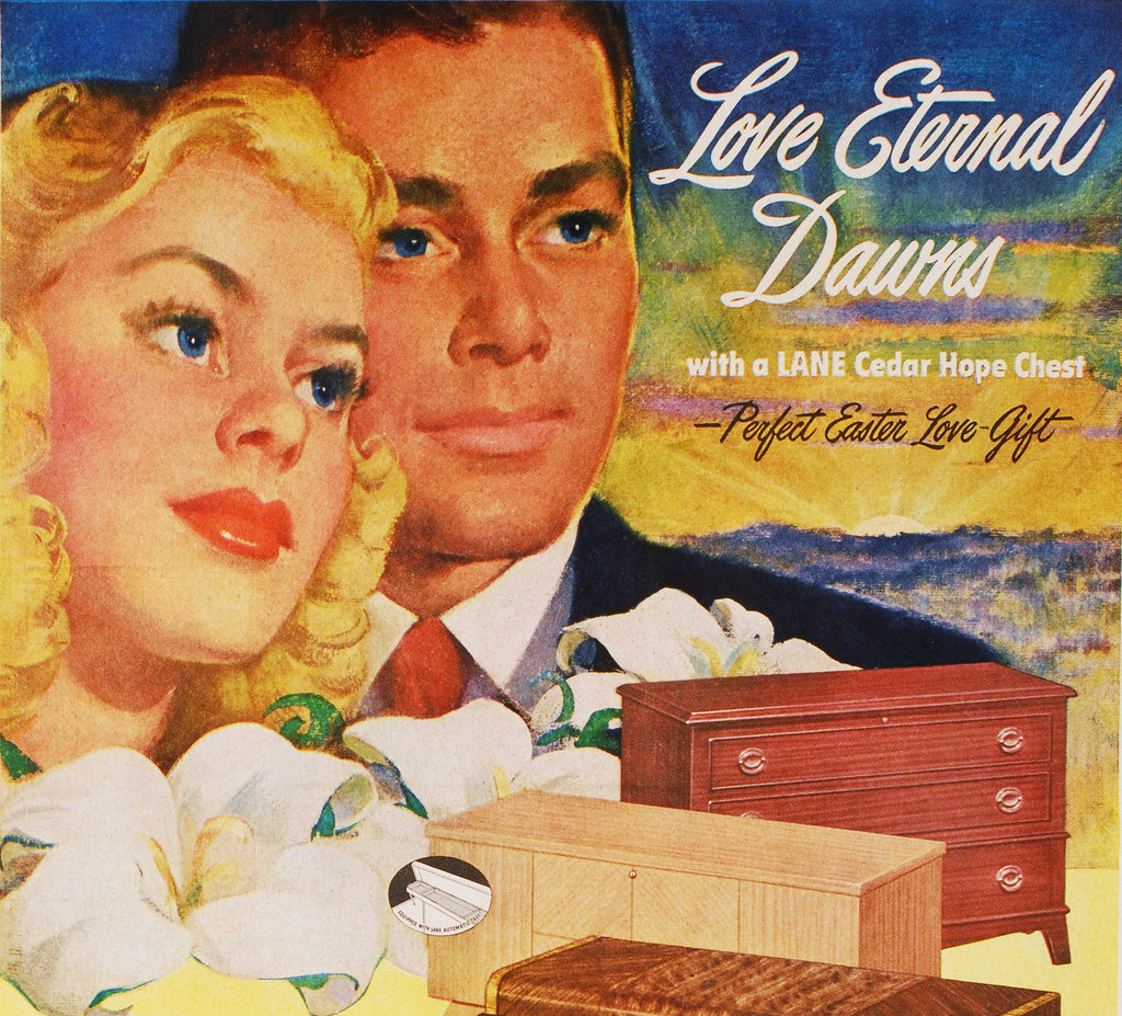 This Easter, get her what she really wants . . . a hope chest.
