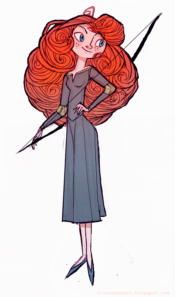 Animated Merida