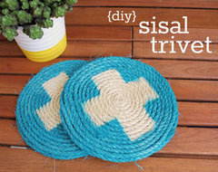 DIY Trivets With Sisal Rope