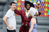 This couple got "married" at the Catalpa Festival at Randall's Island in New York City. 
