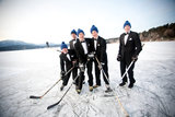 Groomsmen Hockey Game