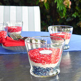 DIY Bug-Repelling Fourth of July Candleholders