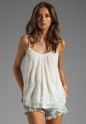 Rebecca Taylor Embroidered Tank