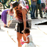 Beyonce Knowles With Blue Ivy Carter | Pictures