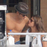 Ryan Seacrest Shirtless With Dominique Piek | Pictures