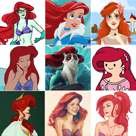 Artistic Twists on Disney Princesses (With New Additions!)