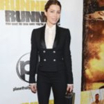 Jessica Biel in Dolce & Gabbana at Runner Runner Premiere