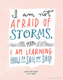 Louisa May Alcott's quote from Little Women is featured in this pretty print ($32).
