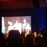 The Obama ladies in the house! The first lady came out dancing with her daughters for the Kids' Inaugural Concert.
