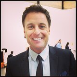 The host with the most Chris Harrison spoke with me at The Bachelor Women Tell All — so handsome!
