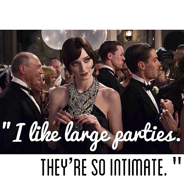 Jordan, The Great Gatsby.
