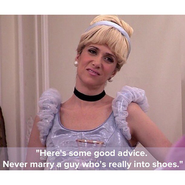 Words of advice from Kristen Wiig.
