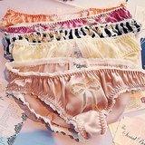 Handmade silk undies at Unveiled that would make fun bridesmaids' gifts.
