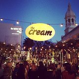 So gorgeous outside at The Cream, which took place at Vibiana in LA.
