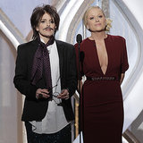 Tina Fey and Amy Poehler at Golden Globes 2013