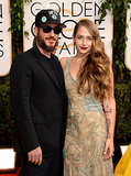 Jemima Kirke and her husband, Michael Mosberg, attended the Golden Globes.
