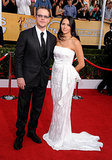 Matt Damon and his wife, Luciana, attended the SAG Awards.
