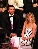 Bradley Cooper was joined by his girlfriend, Suki Waterhouse, at the SAG Awards.
