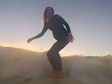 Video Diary: Surfer Films 9 Months of Her Pregnancy Out At Sea