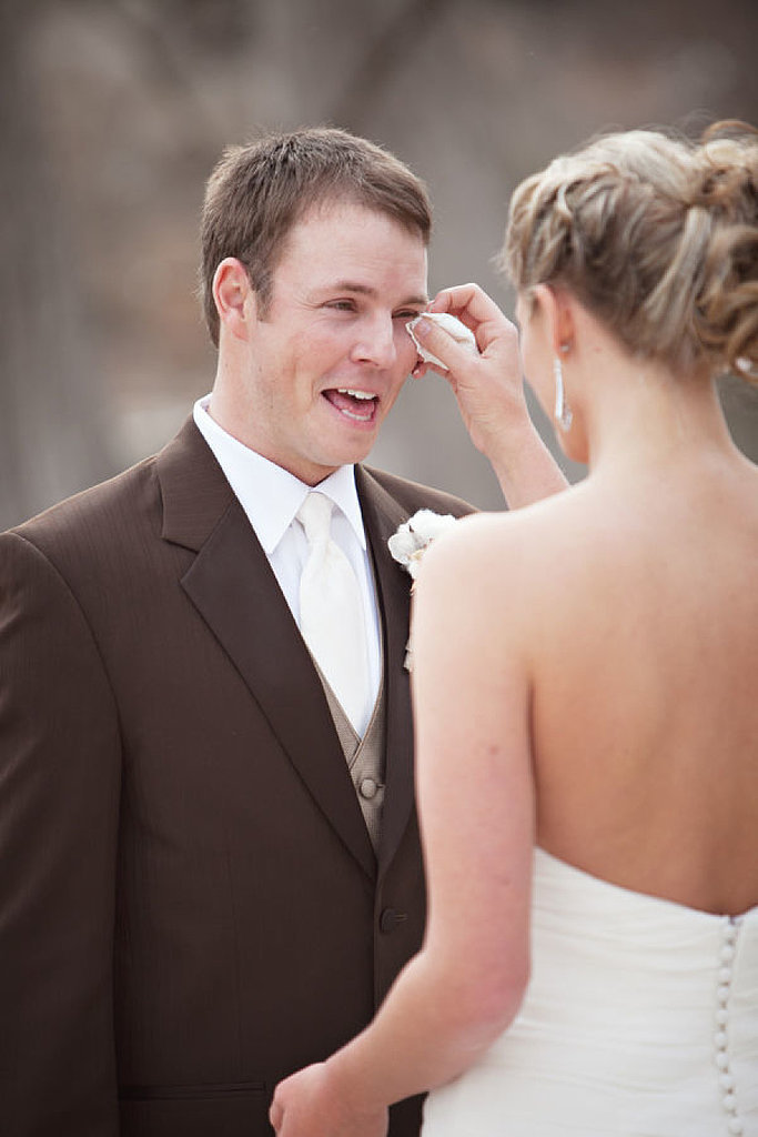 Tissues are a must. 
Photo by Aric + Casey Photography via Style Me Pretty
