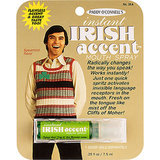 Instant Irish accent spray ($6)
