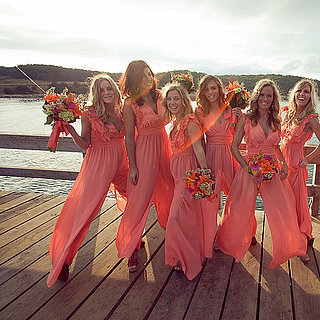 Bridesmaids in Rompers