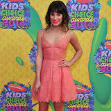 Lea Michele Wears Elie Saab to the Kids' Choice Awards