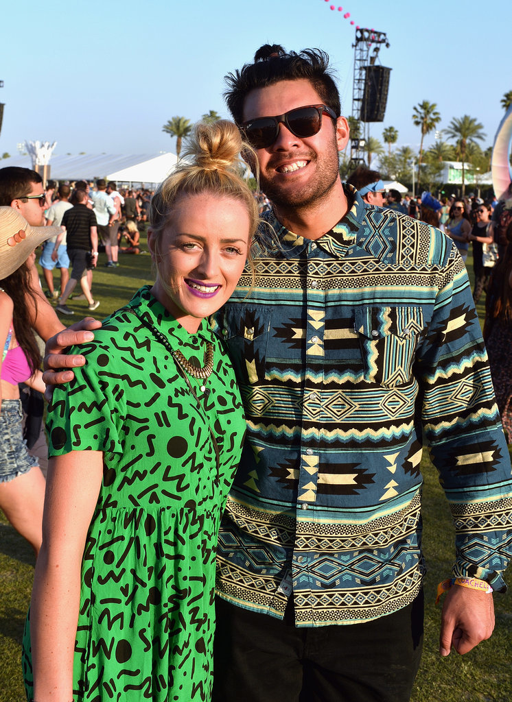 The couple that wears patterns together, stays together.
