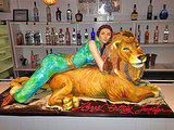 Rawr! Jennifer Lopez’s Birthday Cake Features Life-Size J.Lo Riding a Lion