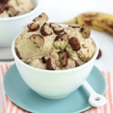 Vegan Cookie Dough Banana Soft Serve