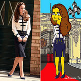 Kate Middleton Simpsons Character Style