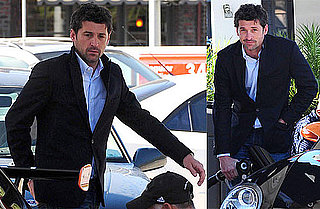 Photos of Patrick Dempsey Refueling His Car in LA