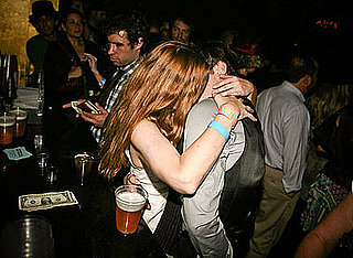 Drew Barrymore and Gossip Girl's Ed Westwick Kissing