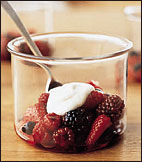 Simple & Elegant Dessert: Berries & Cream