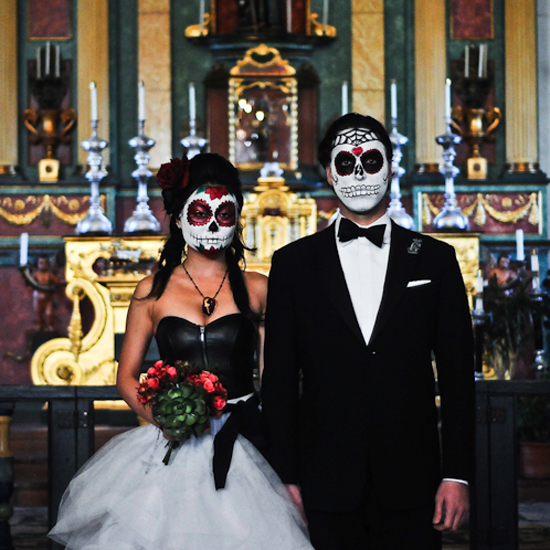 Halloween Wedding Pictures