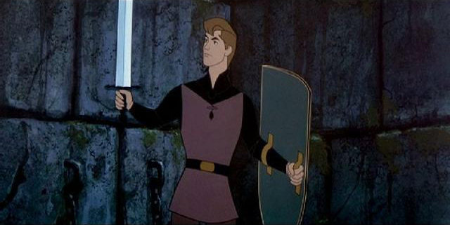 Prince Phillip in Sleeping Beauty