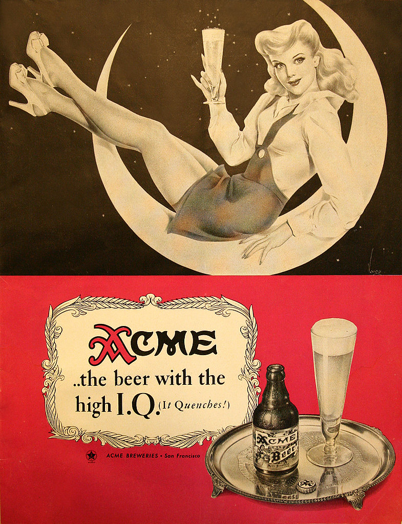 Hey ladies, choose your beer like you choose your men — the higher the IQ, the better.
